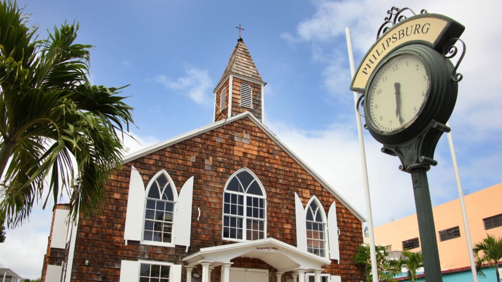 Methodist Church in Philipsburg, St.Maarten