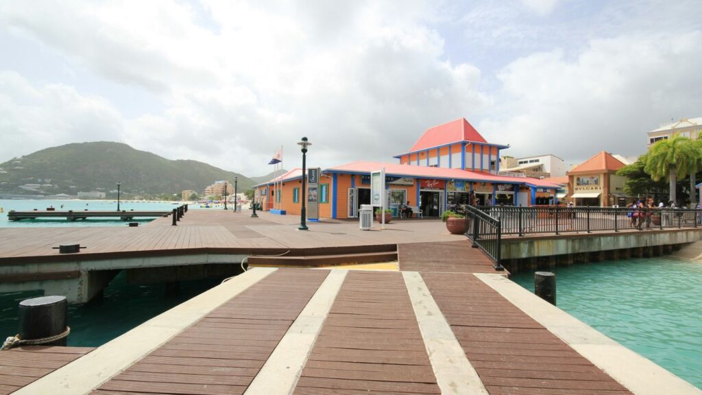 St. Maarten Boardwalk Shopping