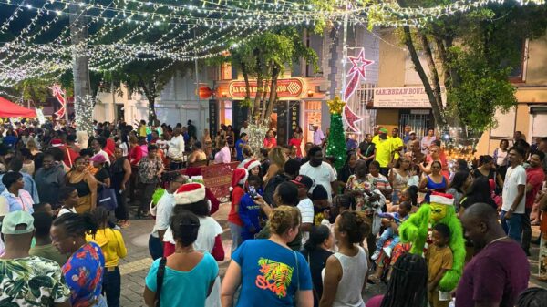 St. Maarten Boardwalk Lights Up for Christmas 2024